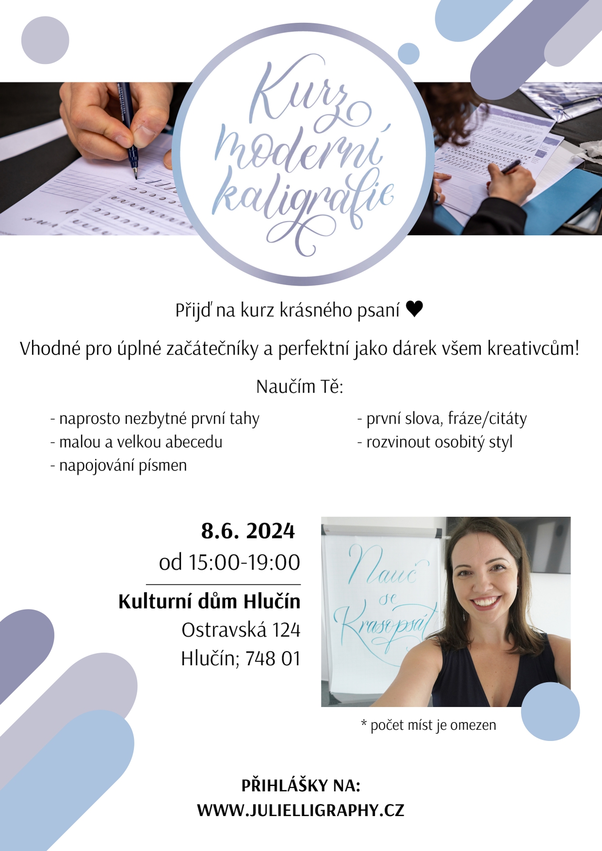 KURZ MODERNÍ KALIGRAFIE 