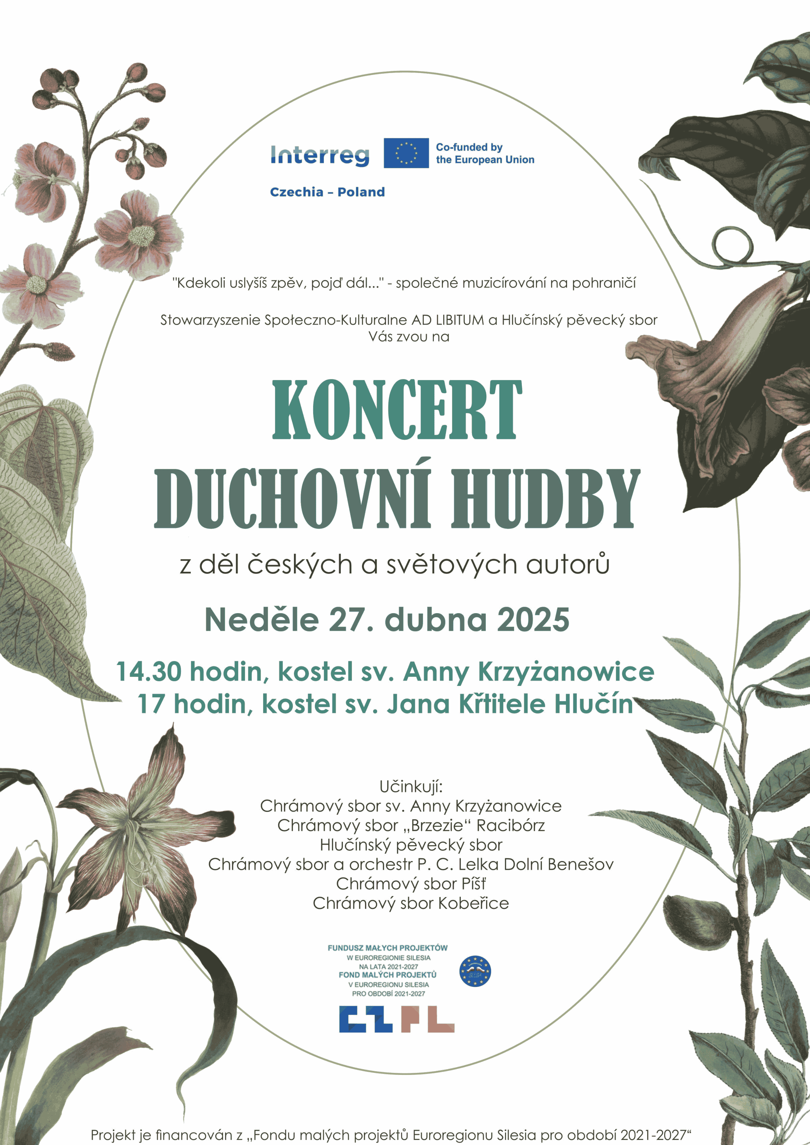 Koncert duchovní hudby