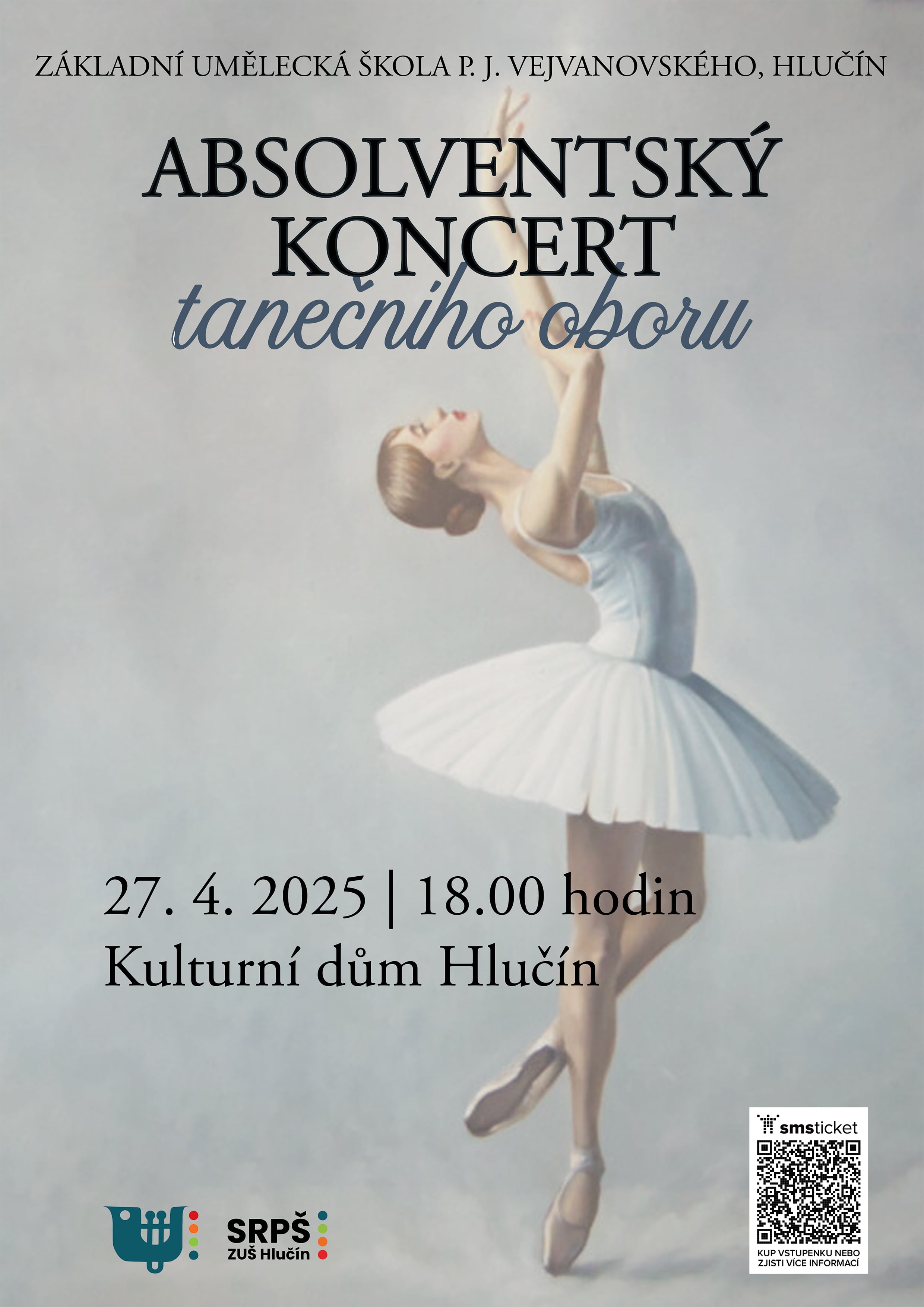 Absolventský koncert tanečního oboru ZUŠ Hlučín